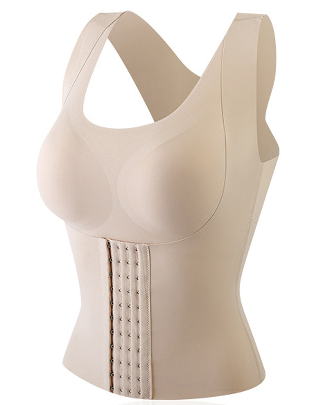 Komfort Doppel Kompressions Korsett mit nahtloser Bauchkontrolle und Rückenstütze