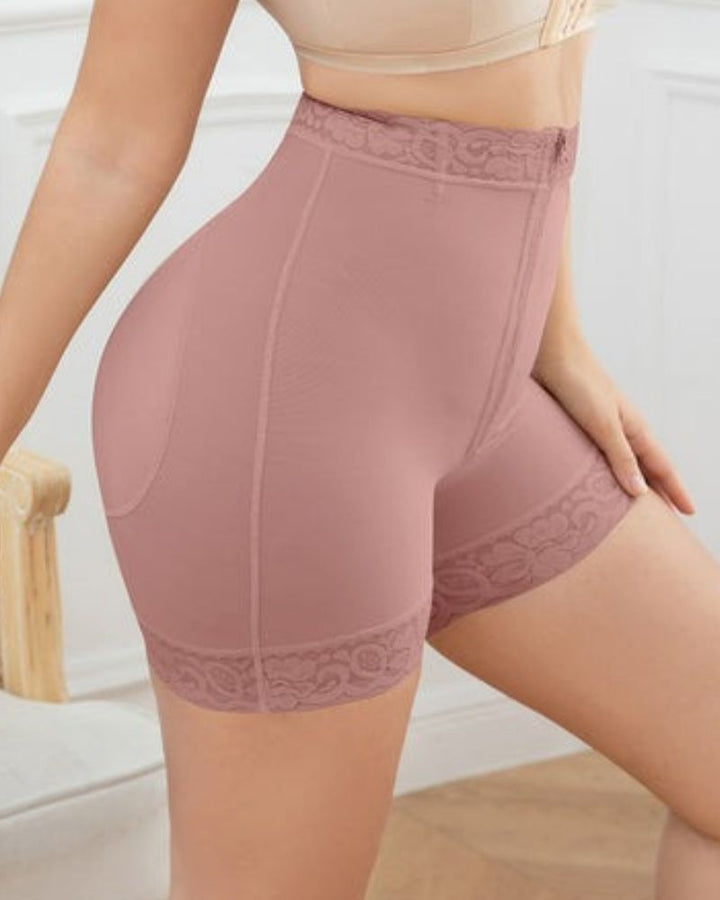 Shapshe® Rosybrown Schlankheits Hintern Kontrolle Höschen Beine Shaping Oberschenkel Shapers zu Knie Körper Shaper Shorts