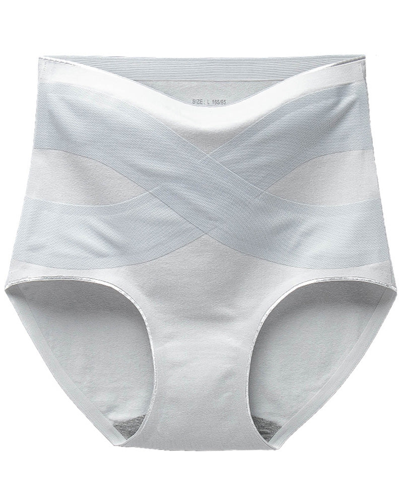 Damen Nahtloser Graphenehoher Hoher Taille Bauchweg Baumwolle Unterwäsche