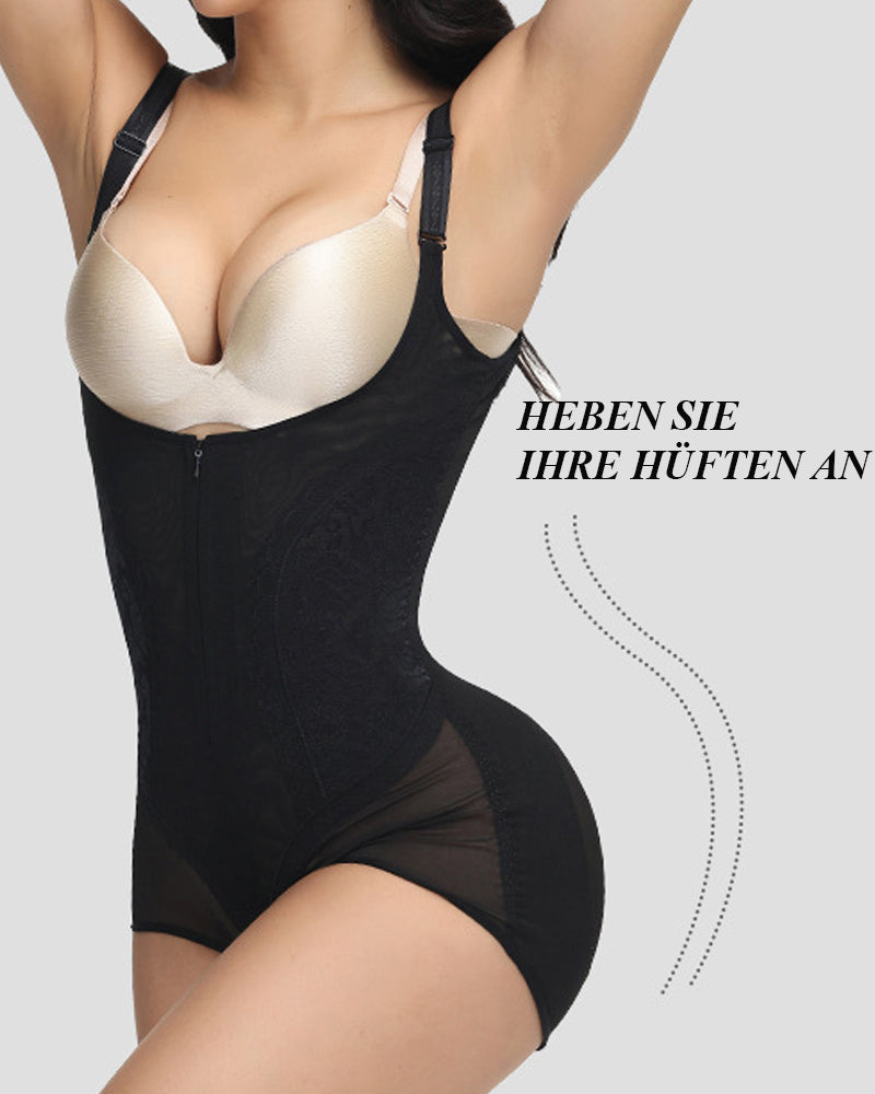 Atmungsaktive Taillentrainer Korsett Bodysuit Shapewear