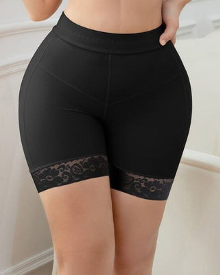 Shapshe® Frauen Schwarz Butt Lifter Spitze Nahtlose Body Shape Lifting Enhancer Control Höschen