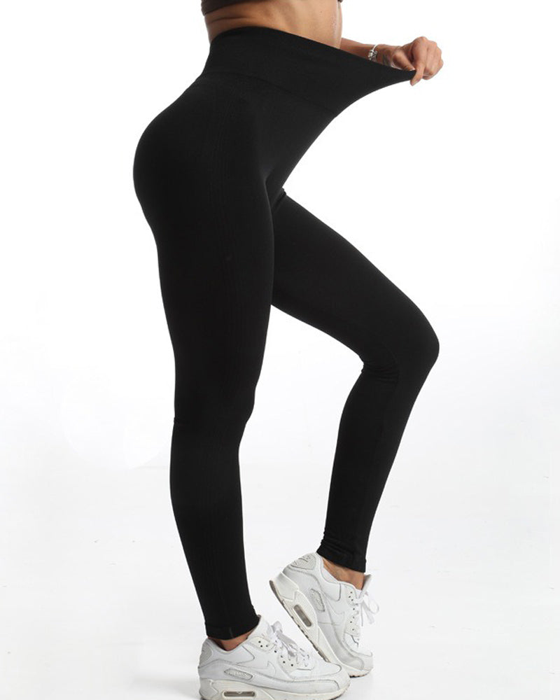 Butterweiche Po Lifter Yoga Leggings mit hoher Taille