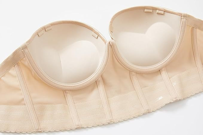 Trägerloser Vollschalen Korsett Shaping BH