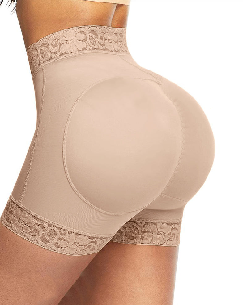 Shapshe® Po-Lifter ShapingShorts mit mittlerer Taille und Bauchkontrolle für Damen