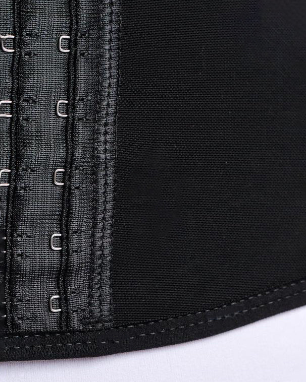 Shapshe® Damen Sanduhr Weste Bauchkontrolle Taillentrainer Korsett mit Haken und Öse