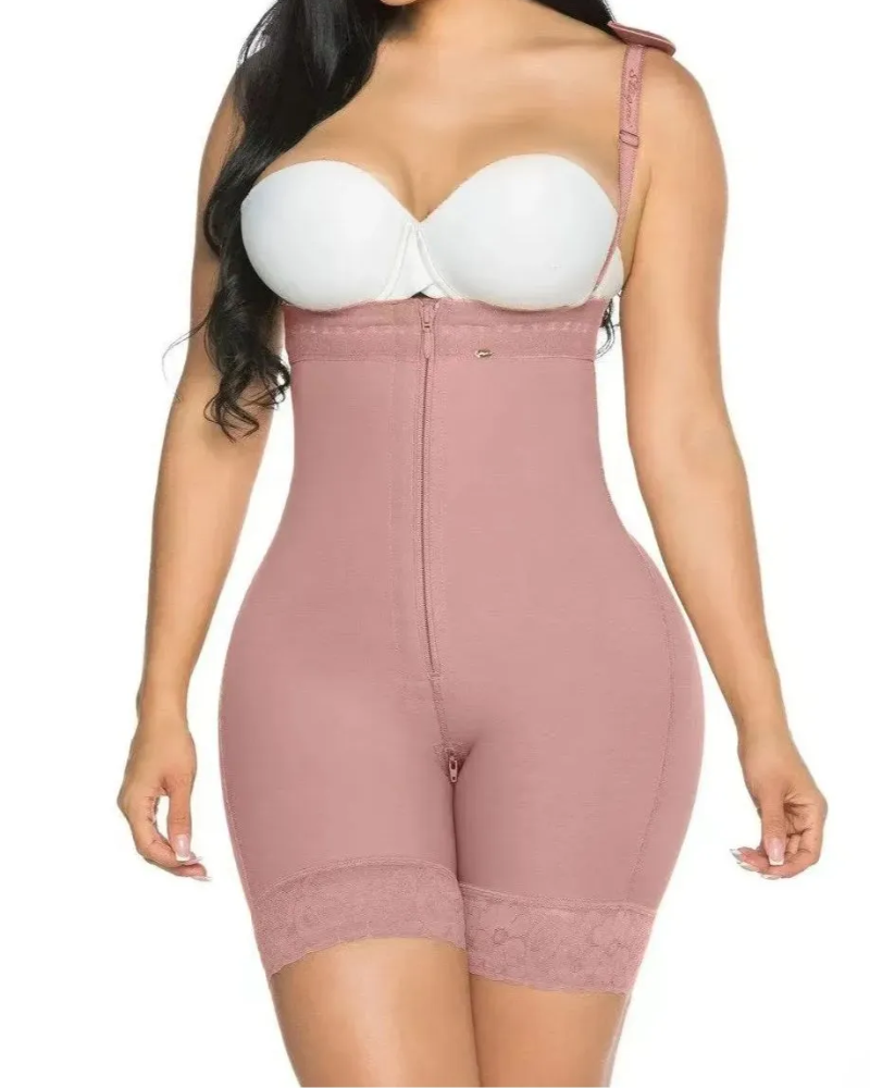 Shapshe® Firm Control Offene Büste Ganzkörper Shaper Bodysuit Shapewear