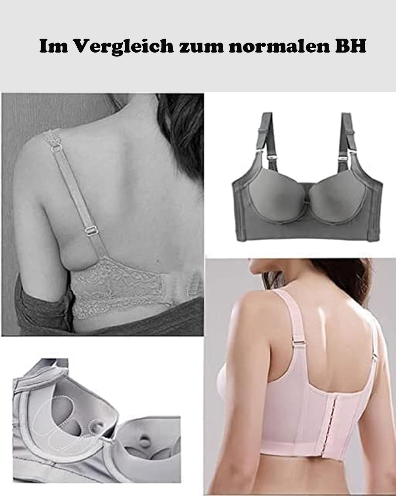 Shapshe® Extra Fester Hochkomprimierter Push up BH mit Vollschale