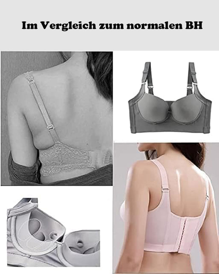 Shapshe® Extra Fester Hochkomprimierter Push up BH mit Vollschale