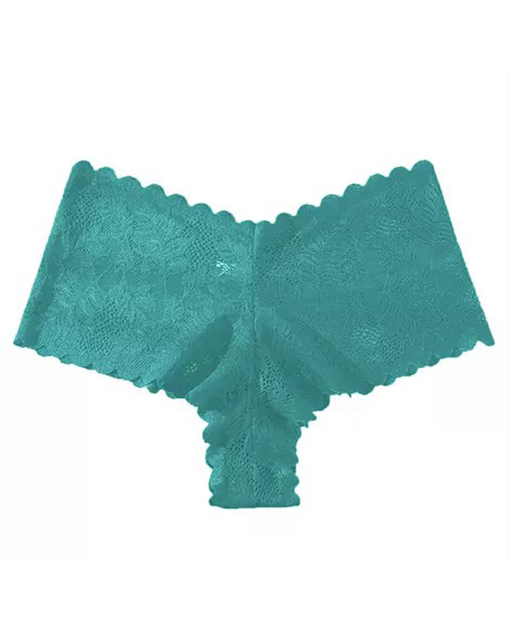 Sexy Floraler Spitze Dessous Niedrige Taille Unterwäsche in Übergröße