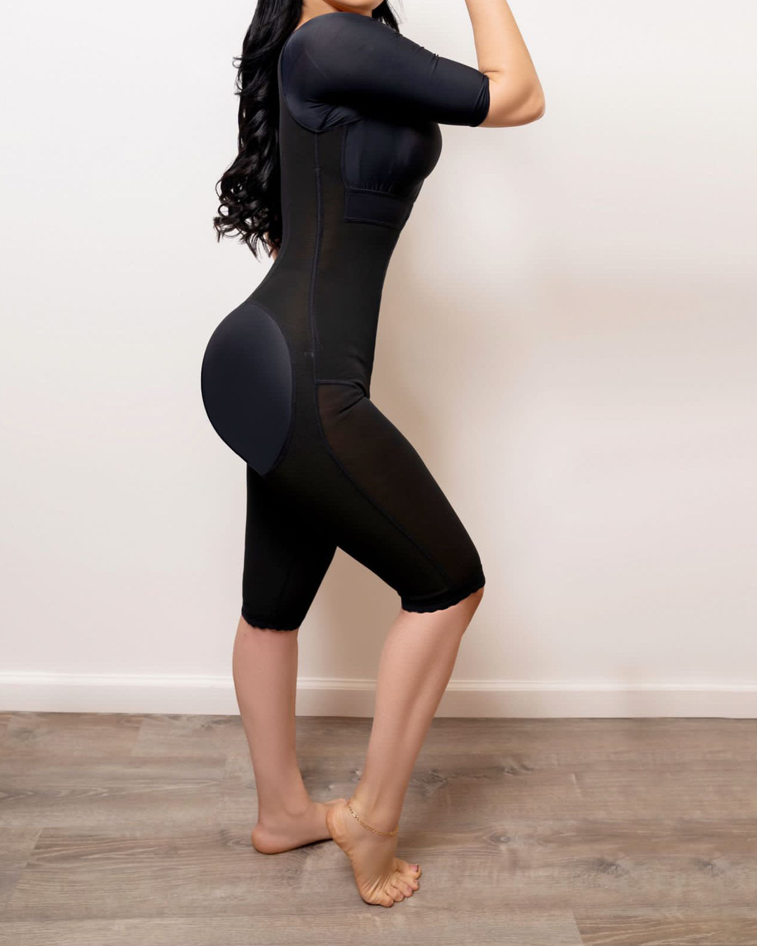 Shapshe® Ganzkörper Shapewear Body mit fester Kompression und Ärmeln