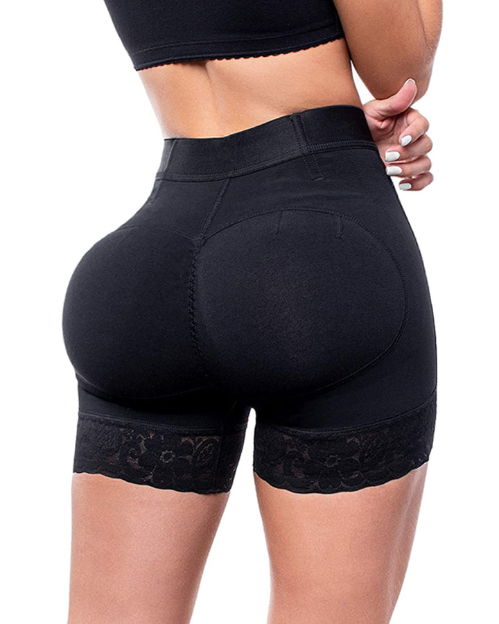 Shapshe® Damen Unterwäsche Höschen mit mittlerer Taille und Po Lifter Shorts zur Bauchkontrolle