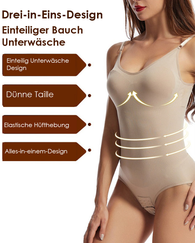 Shapshe® Offener Schritt Po-Lift Bauchweg Body Shaper Bodysuits Shapewear
