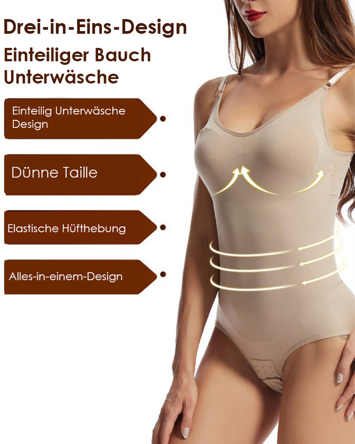 Shapshe® Offener Schritt Po-Lift Bauchweg Body Shaper Bodysuits Shapewear