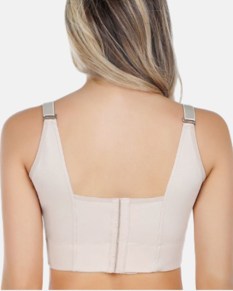 Shapshe® Extra Fester Hochkomprimierter Push up BH mit Vollschale