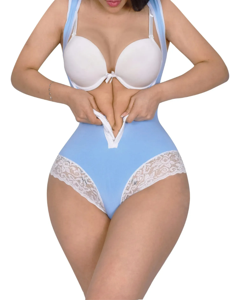 Shapshe® Body Shaper Schlankheits-Bauchkontrolle Fajas offene Brust-Shapewear