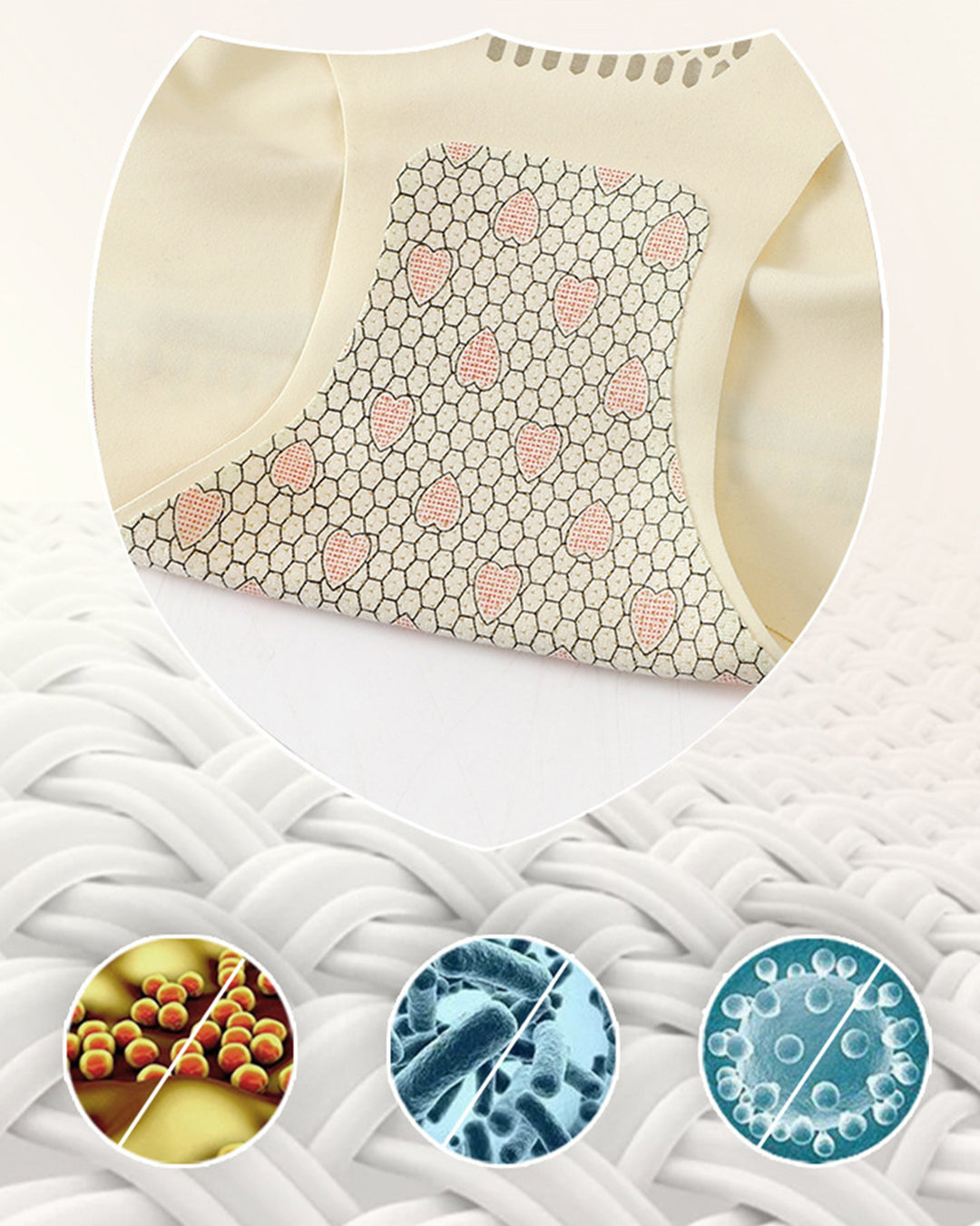 Graphen Shapewear Höschen mit Hoher Taille Bauchkontrolle PoLifting