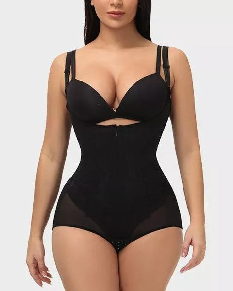 Atmungsaktive Taillentrainer Korsett Bodysuit Shapewear