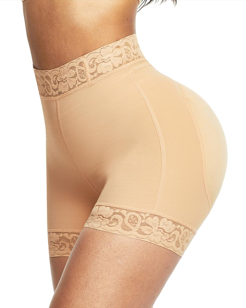 Shapshe® Po-Lifter ShapingShorts mit mittlerer Taille und Bauchkontrolle für Damen