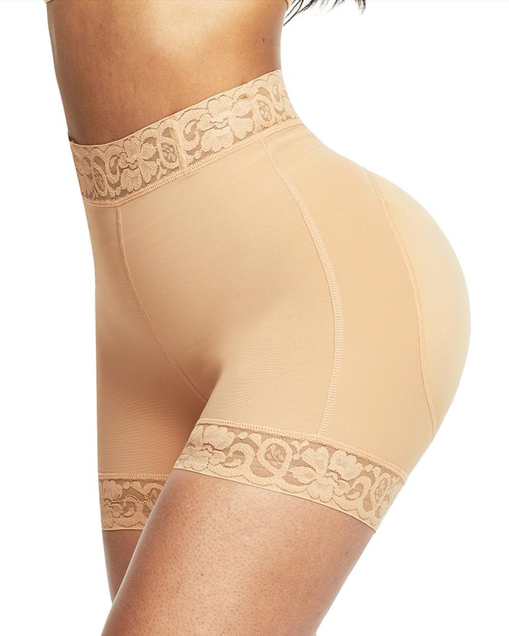 Shapshe® Po-Lifter ShapingShorts mit mittlerer Taille und Bauchkontrolle für Damen