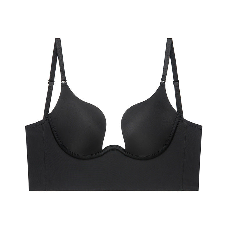Rückenfreier Multiway Push Up BH mit Tiefem V Cup und Bügel