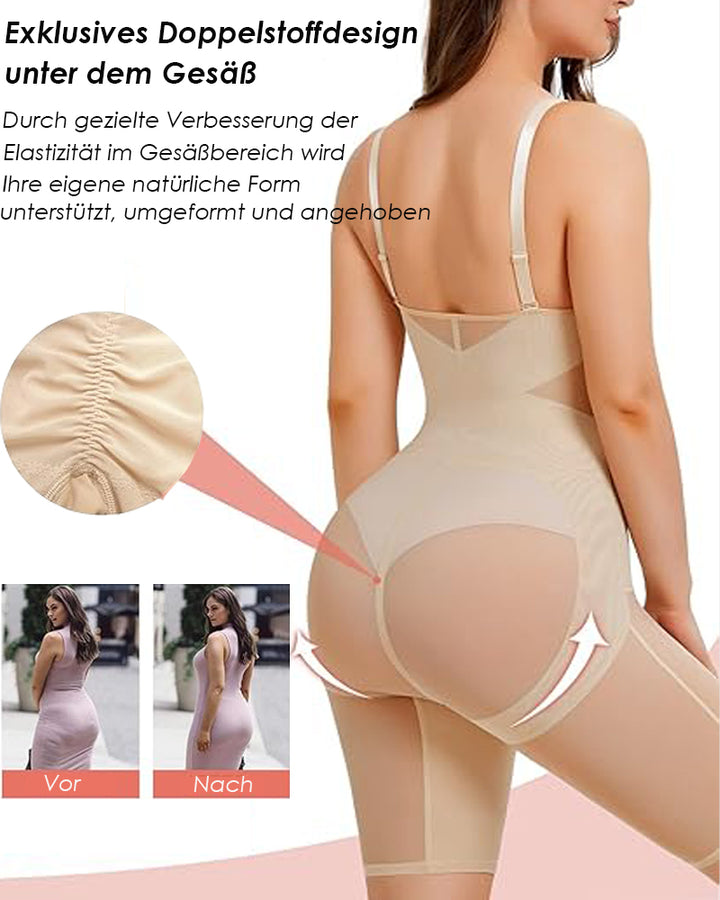 Mesh Taille Kreuz Abnehmen Body Bauchweg Oberschenkel Slimmer Shapewear