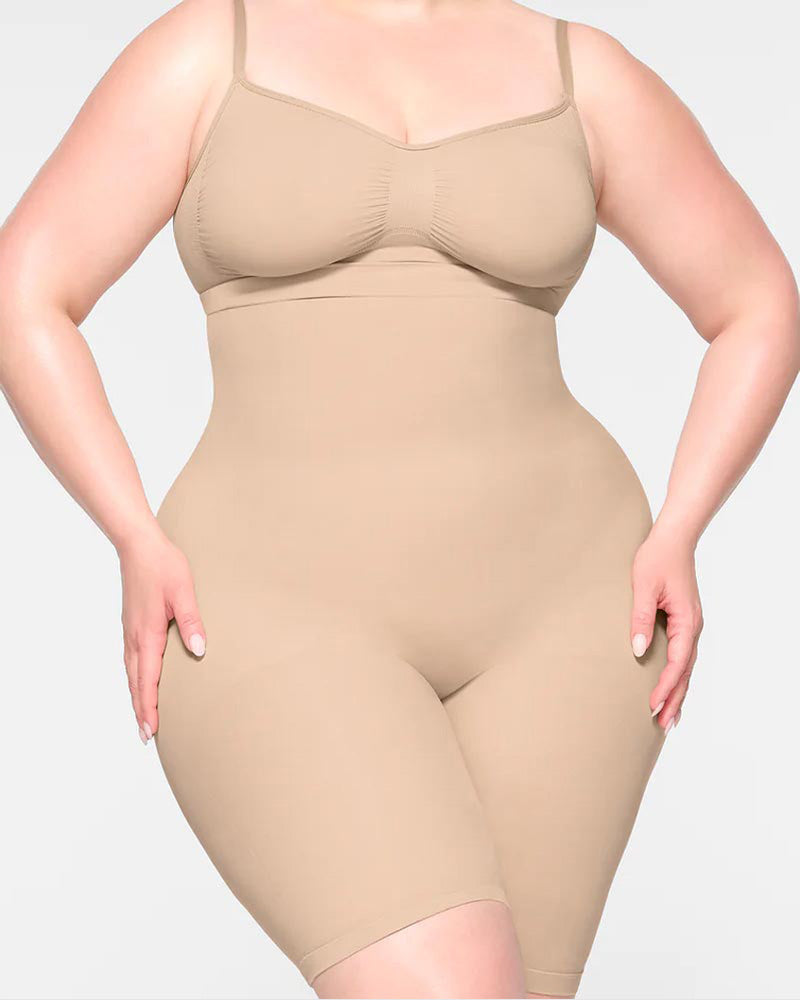 Nahtlose Rutschfeste Schlankmachender Bauchkontrolle Shapewear Shorts mit hoher Taille