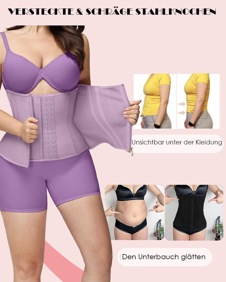 Shapshe® Body Shaper Tanktop mit Reißverschluss und Taillentrainer