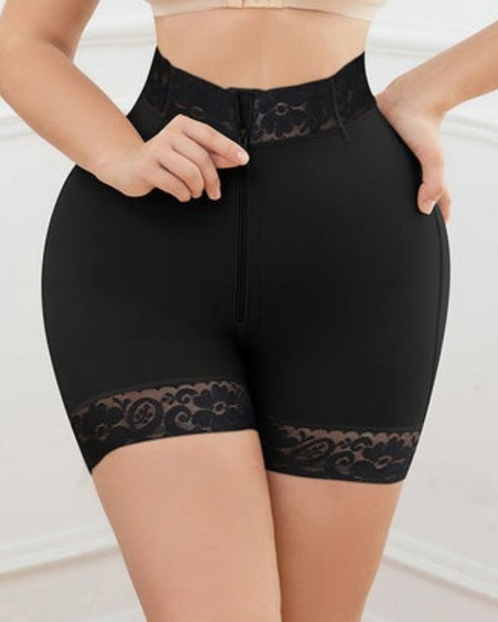 Shapshe® Schwarz Schlankheits Hintern Kontrolle Höschen Beine Shaping Oberschenkel Shapers zu Knie Körper Shaper Shorts