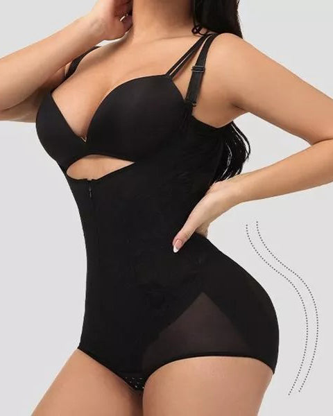 Atmungsaktive Taillentrainer Korsett Bodysuit Shapewear