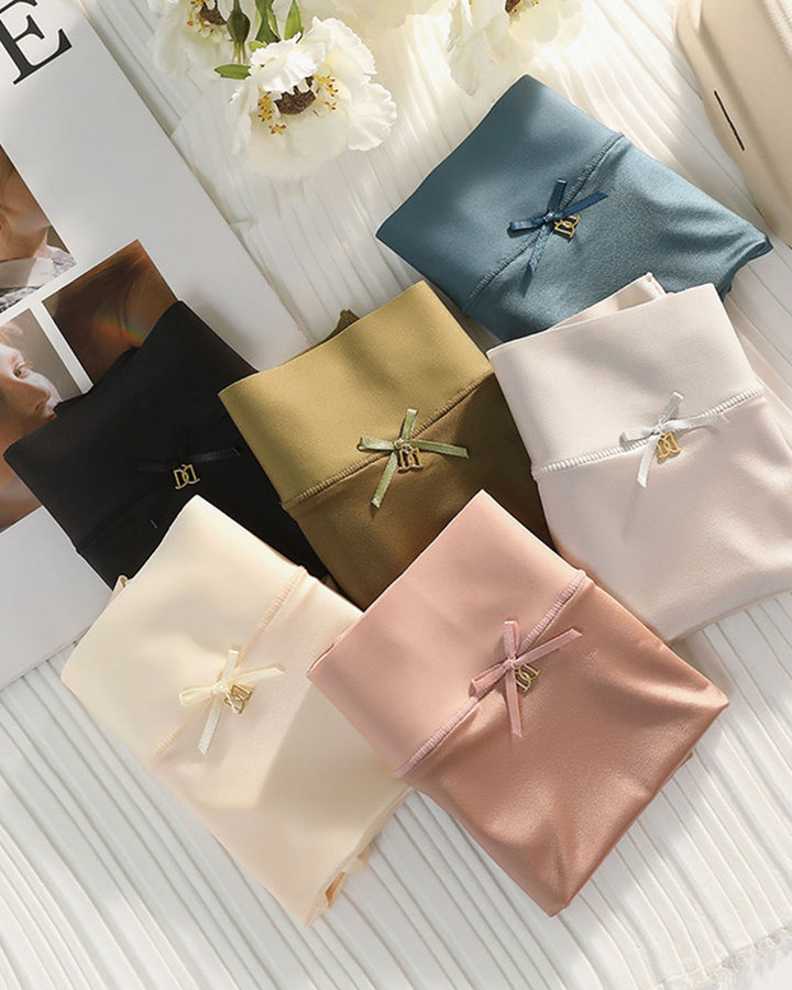 Sexy Höschen aus Seidenraupenseide mit hoher Taille und Hüftlift