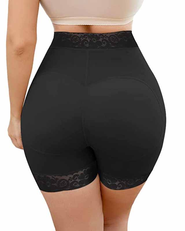 Shapshe® Spitze Butt Lifter Tummy Control Shaping Shorts mit Reißverschlus