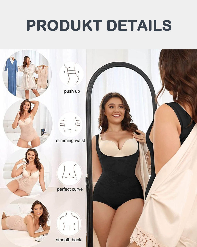 Mesh Nahtlose Taille Slimmer Korsett Hintern Shaping Shapewear Bodysuit