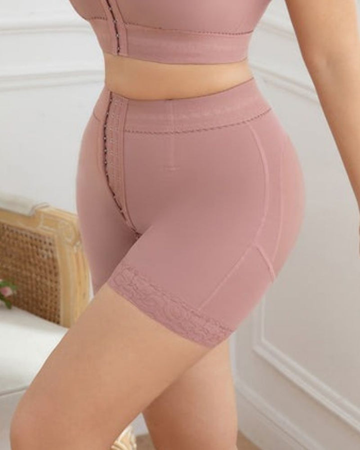 Shapshe® Damen Rosy Brown Tummy Control Body Shaper Butt Lifter Schlankheitshöschen