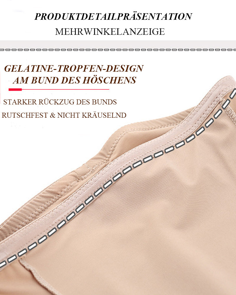 Body Shaper Unterwäsche Rutschfeste Taille Bauchkontrolle Po Lifting Spitzen Slip