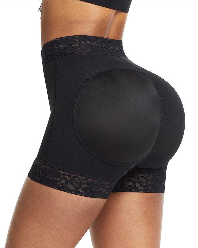 Shapshe® Po-Lifter ShapingShorts mit mittlerer Taille und Bauchkontrolle für Damen