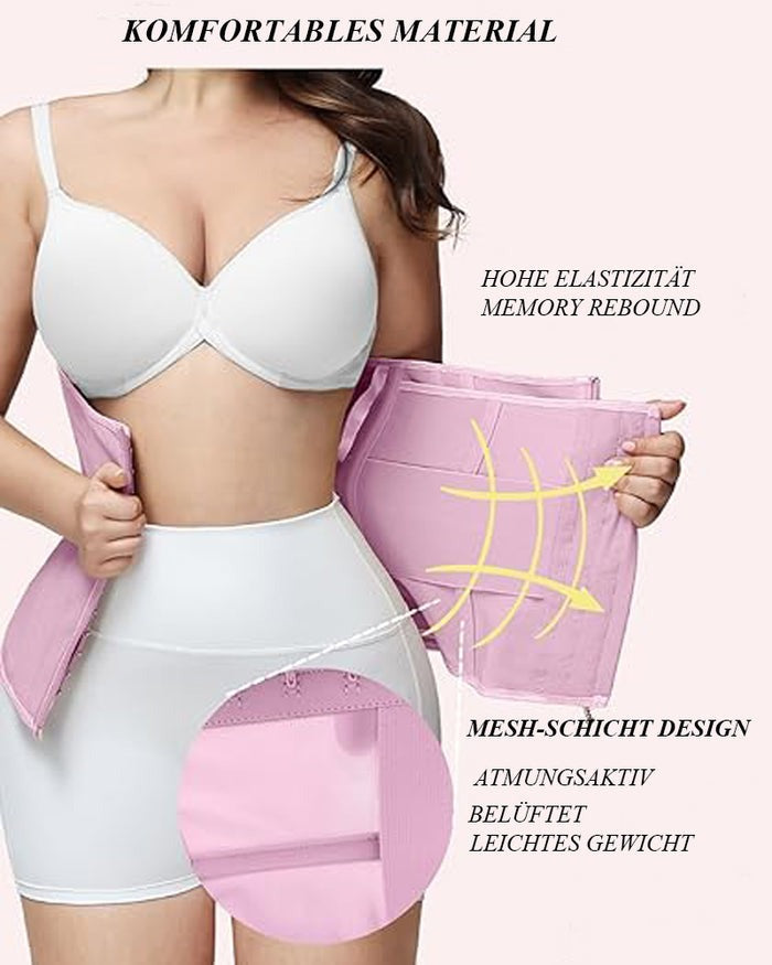 Shapshe® Body Shaper Tanktop mit Reißverschluss und Taillentrainer