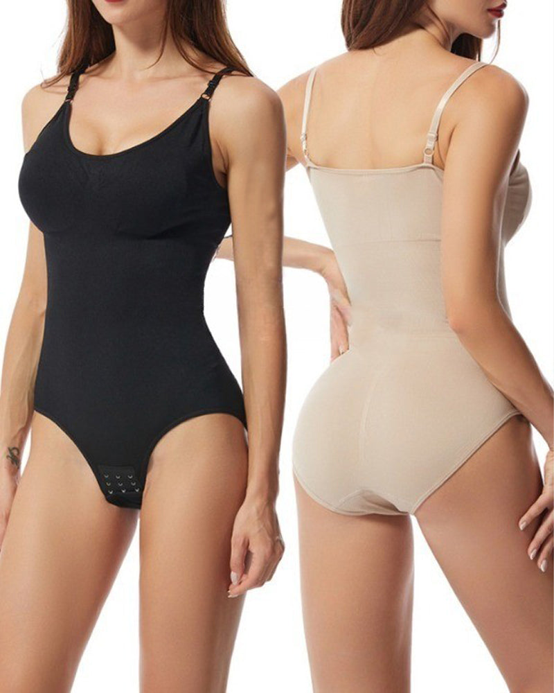Shapshe® Offener Schritt Po-Lift Bauchweg Body Shaper Bodysuits Shapewear
