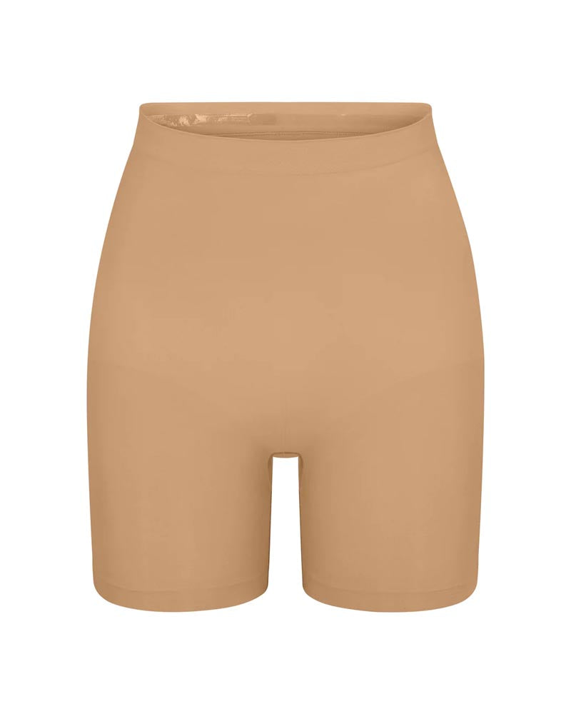 Nahtlose Rutschfeste Schlankmachender Bauchkontrolle Shapewear Shorts mit hoher Taille