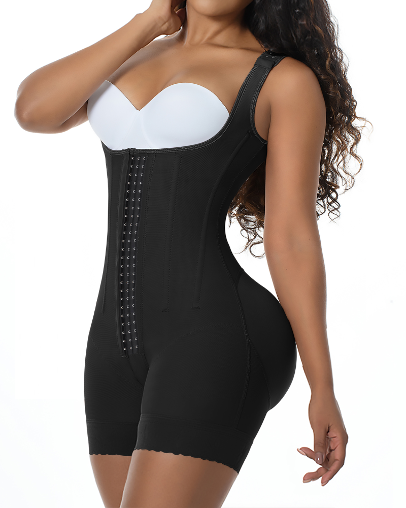 Shapshe® Hohe Kompressions Shapewear mit Haken Body Shaper