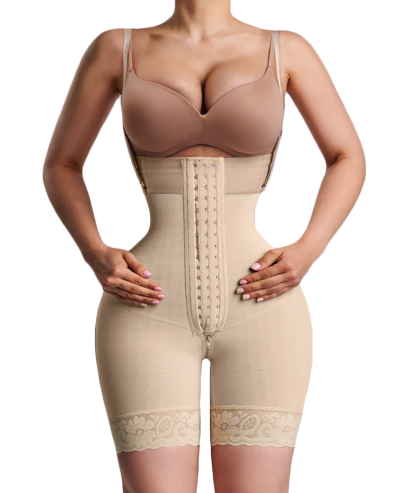 Shapshe® Body Shaper für Frauen Bauchkontrolle Shapewear Body Ganzgürtel offene Brust