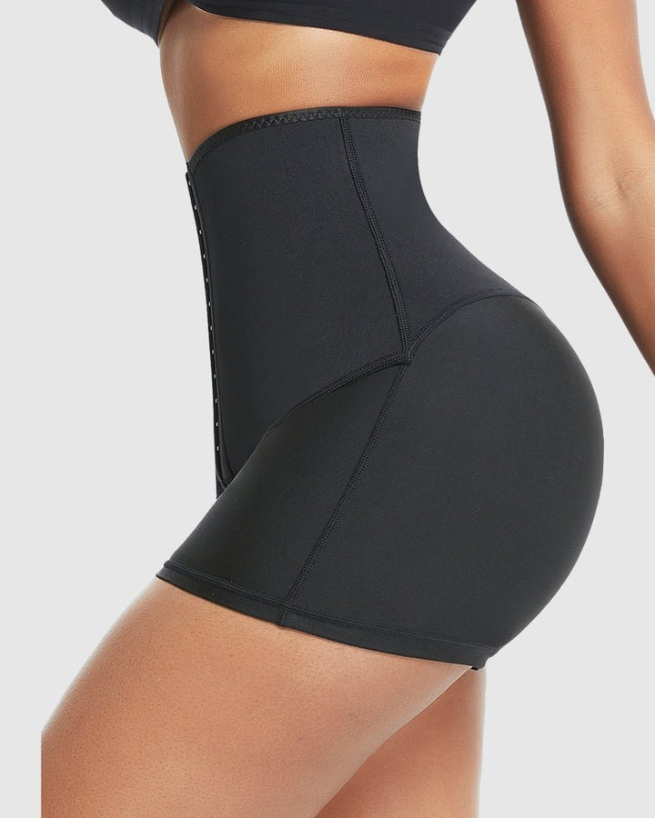 Thermo Schlankheits Shorts mit hoher Taille Baunchweg