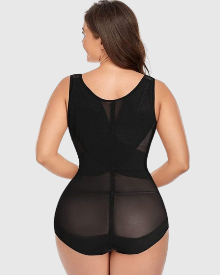 Mesh Nahtlose Taille Slimmer Korsett Hintern Shaping Shapewear Bodysuit