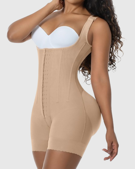 Shapshe® Hohe Kompressions Shapewear mit Haken Body Shaper