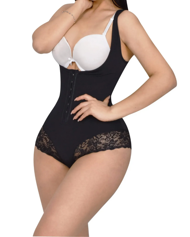 Shapshe® Body Shaper Schlankheits-Bauchkontrolle Fajas offene Brust-Shapewear