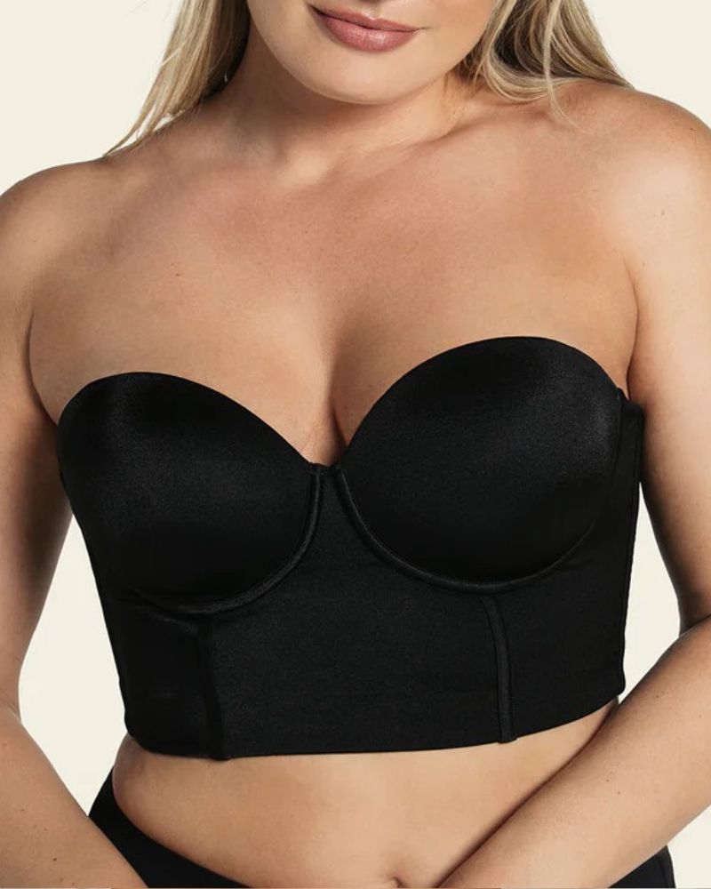 Trägerloser Vollschalen Korsett Shaping BH