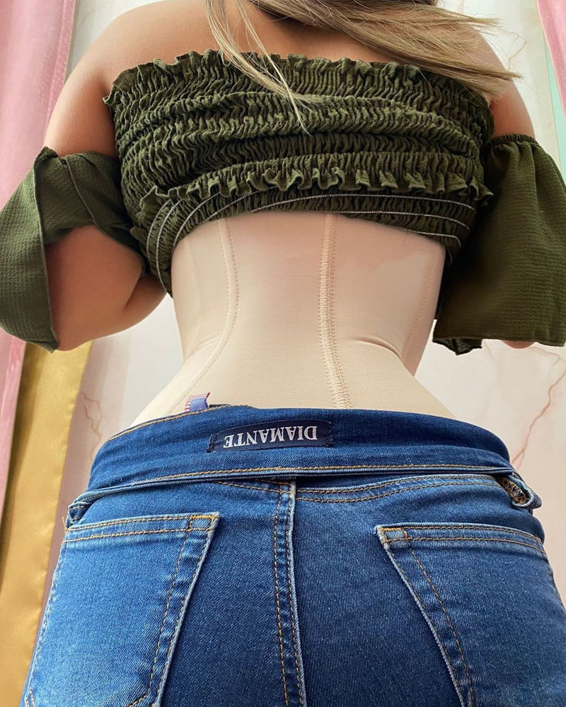 Shapshe® Hohe Kompressions Taillentrainer Bauchweg Sanduhr Figurmieder Korsett