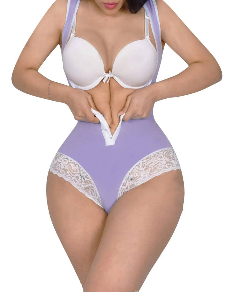 Shapshe® Body Shaper Schlankheits-Bauchkontrolle Fajas offene Brust-Shapewear