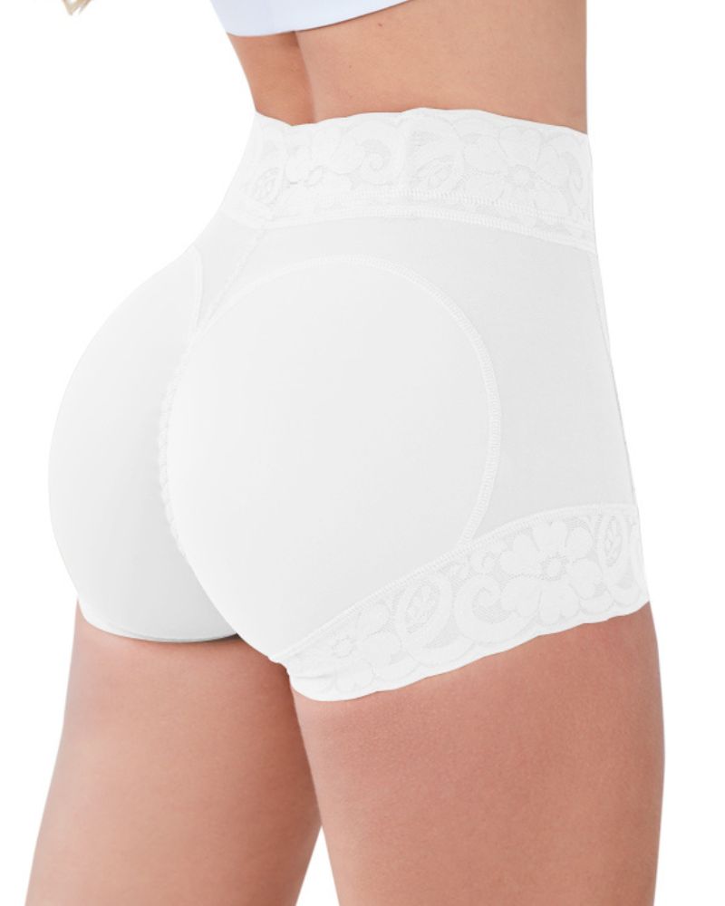 Shapshe® Klassischer Damen Körperformer mit Spitze Po-Lifter Bauchweg Unterwäsche Höschen Glättungs Slip