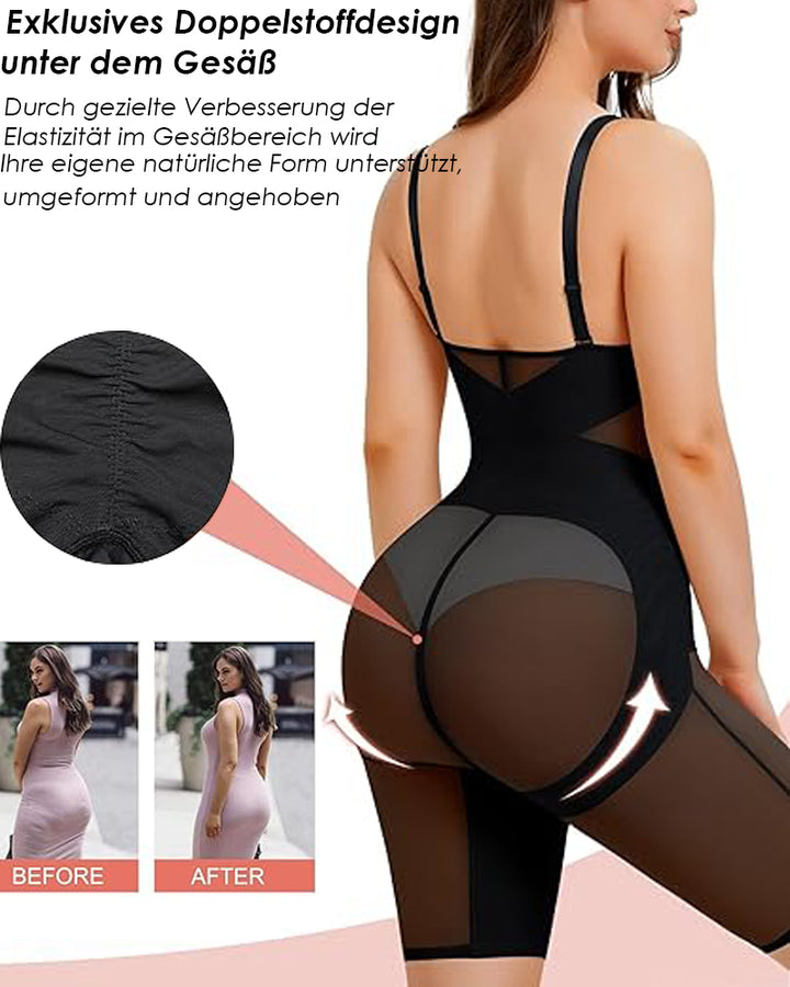 Mesh Taille Kreuz Abnehmen Body Bauchweg Oberschenkel Slimmer Shapewear