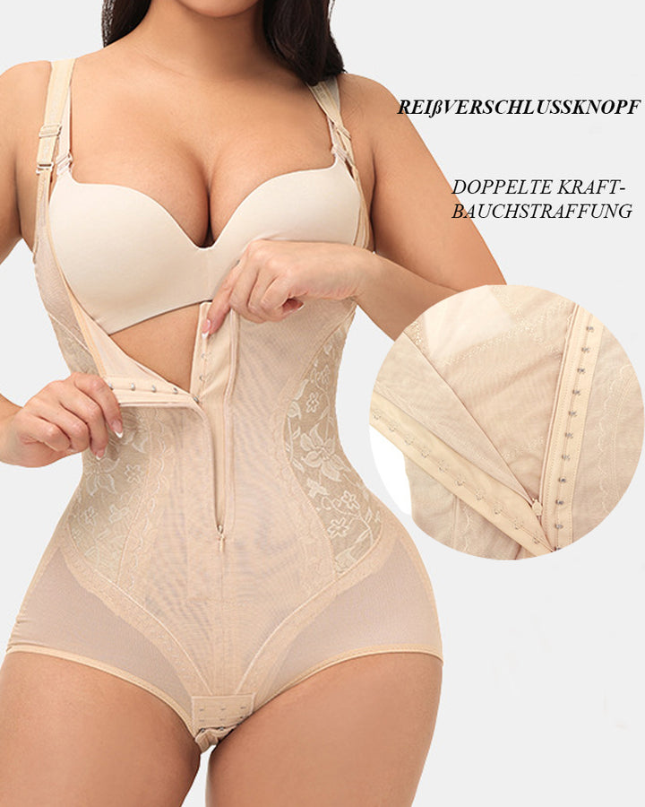 Atmungsaktive Taillentrainer Korsett Bodysuit Shapewear